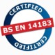 Large Aluminium Platform with Glass Fibre Legs + APJ04Z + Certified to BS EN 14183